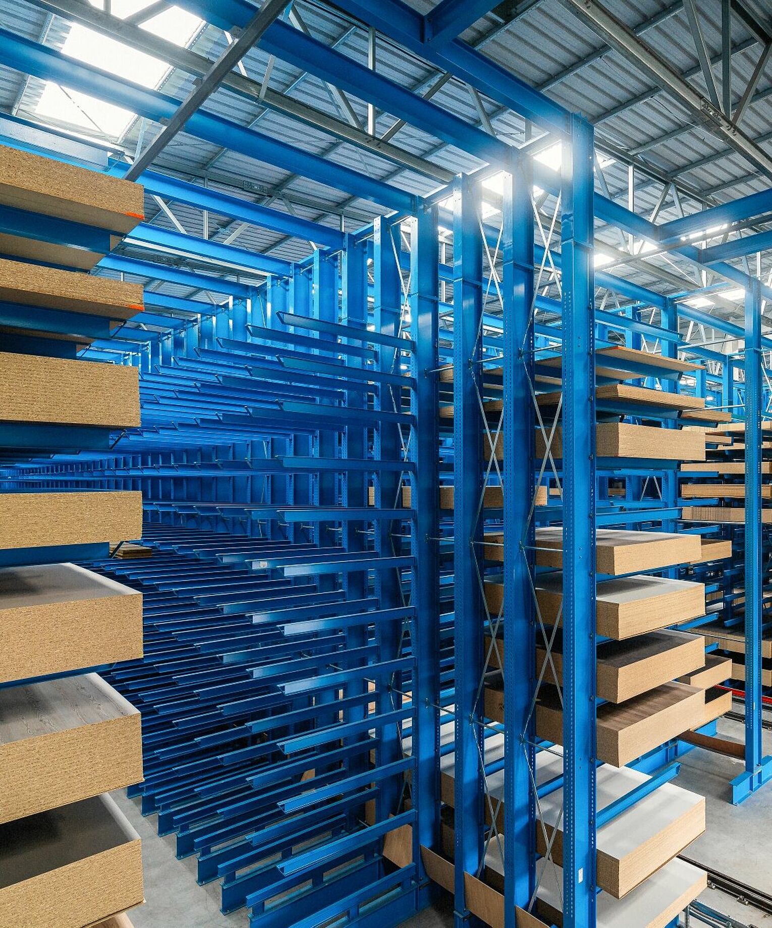 Cantilever racking timber trade