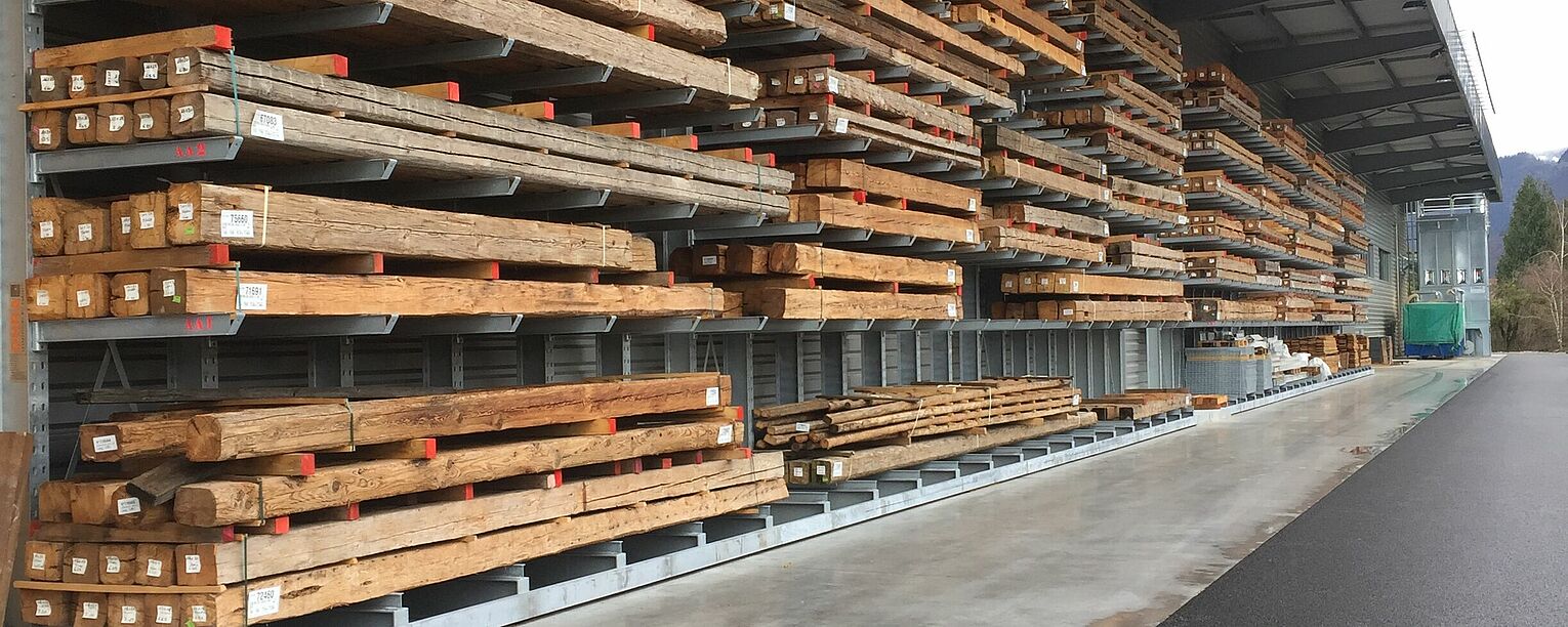 Cantilever racking timber trade